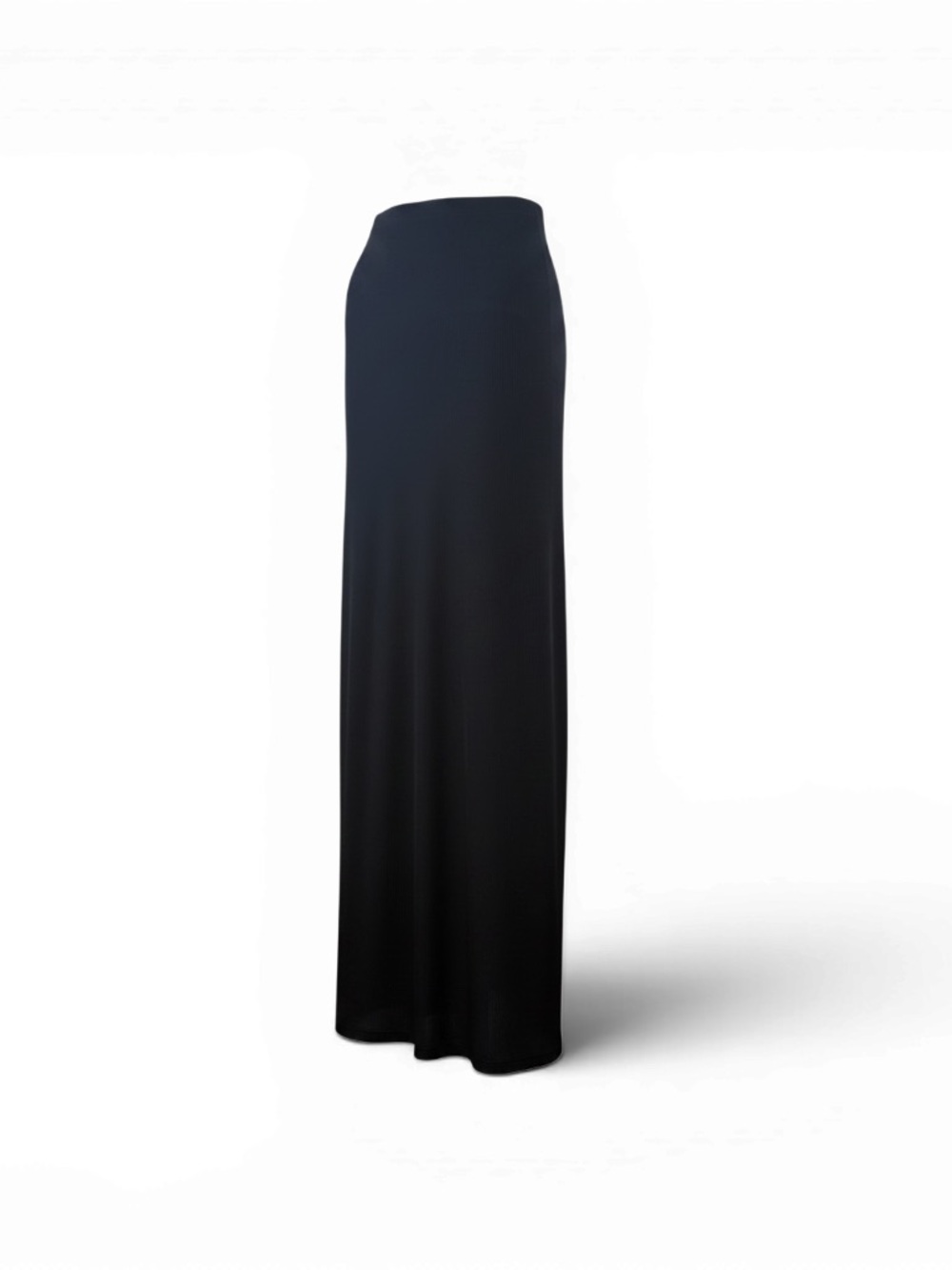 SKIMS Black Maxi Skirt